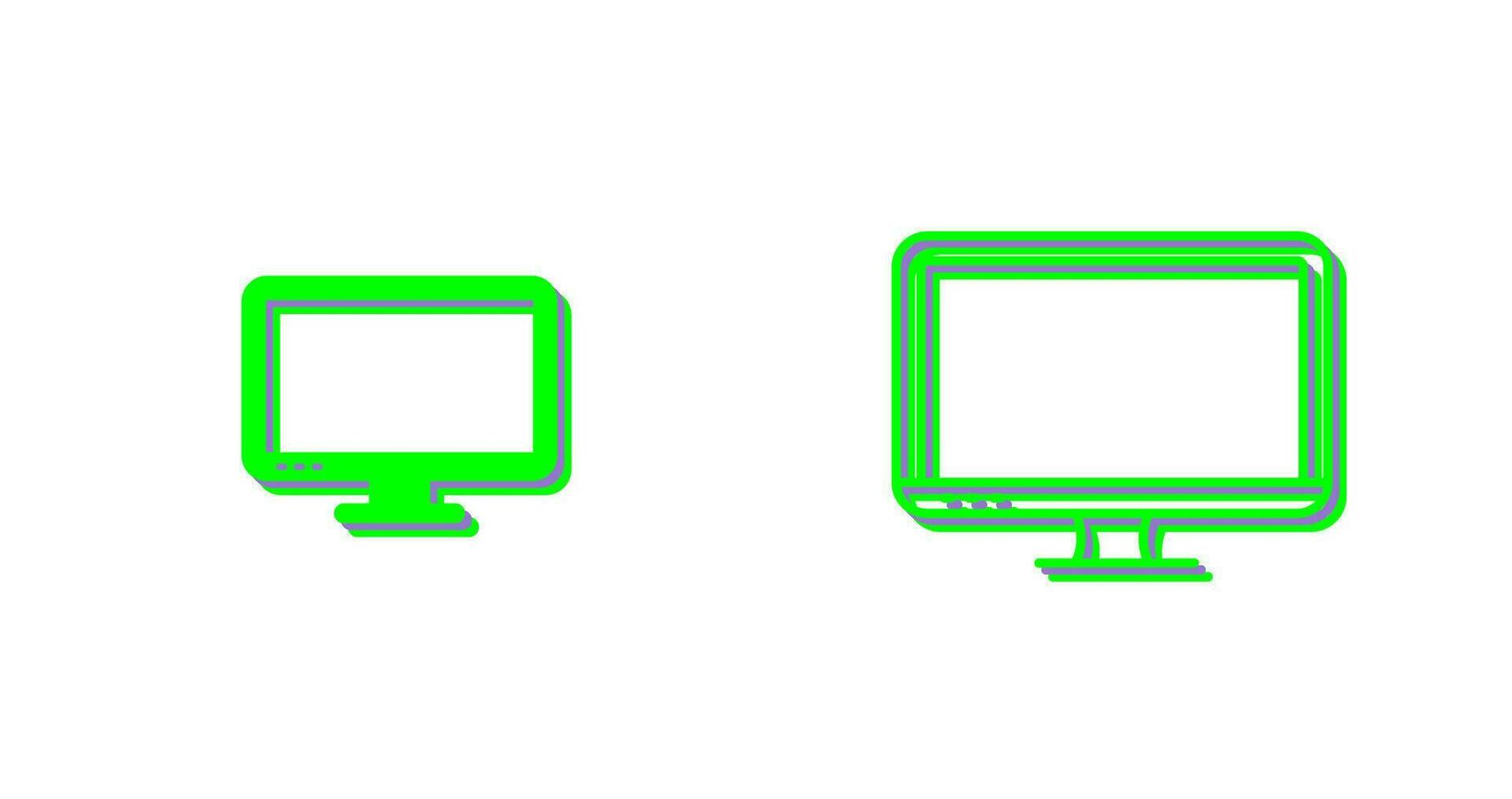 Lcd Vector Icon