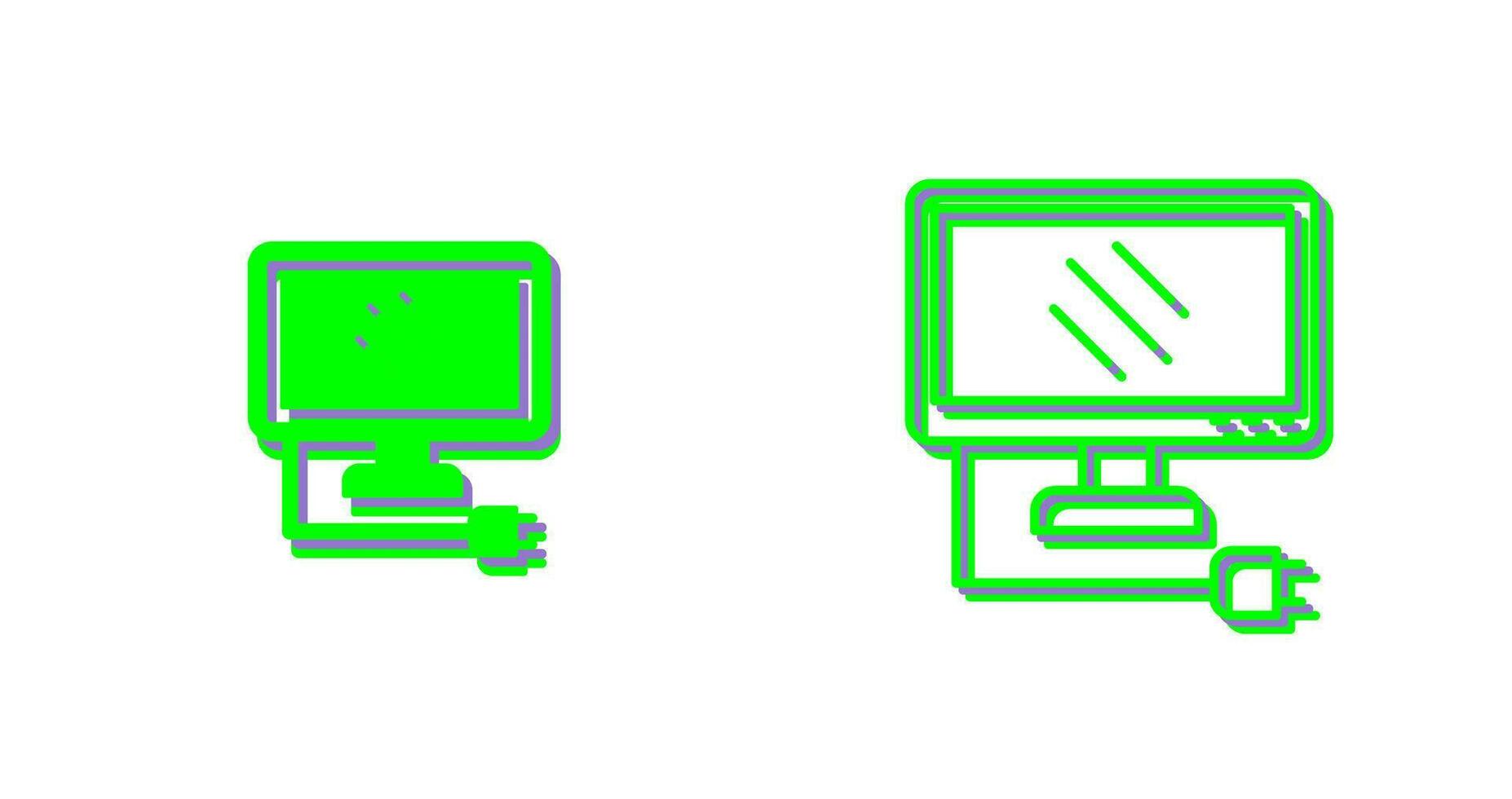 Monitor Vector Icon