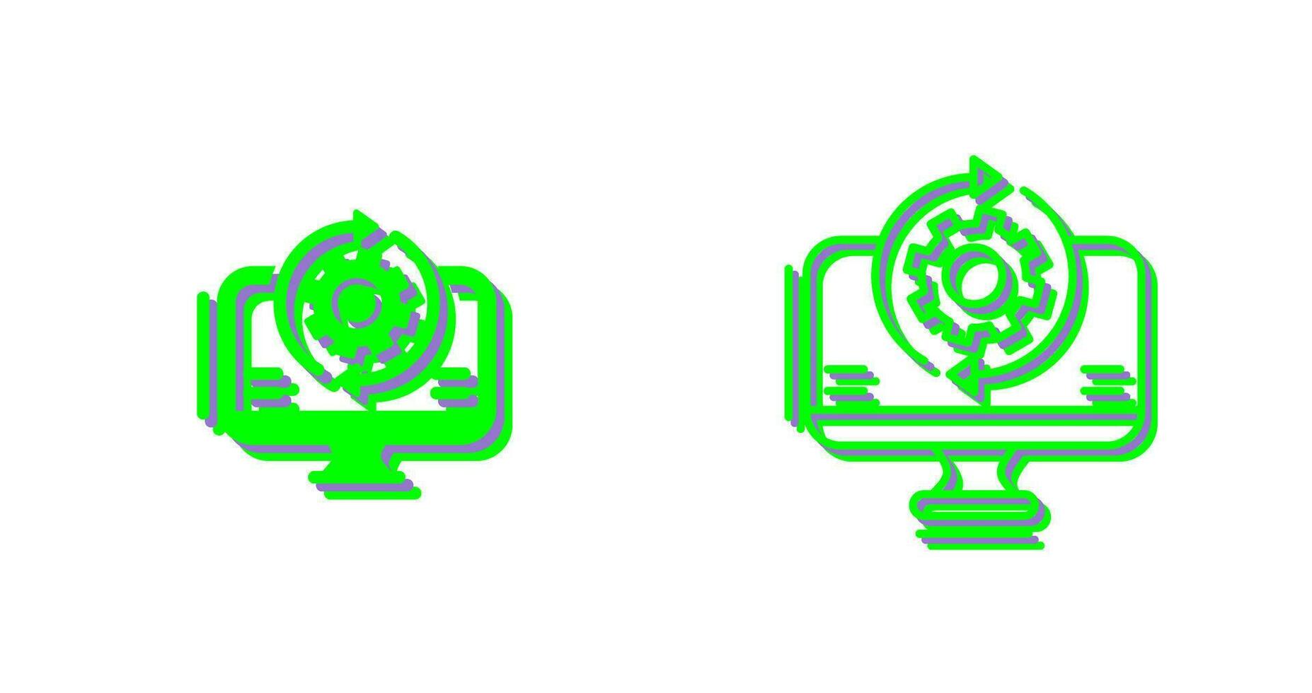 Synchronization Vector Icon