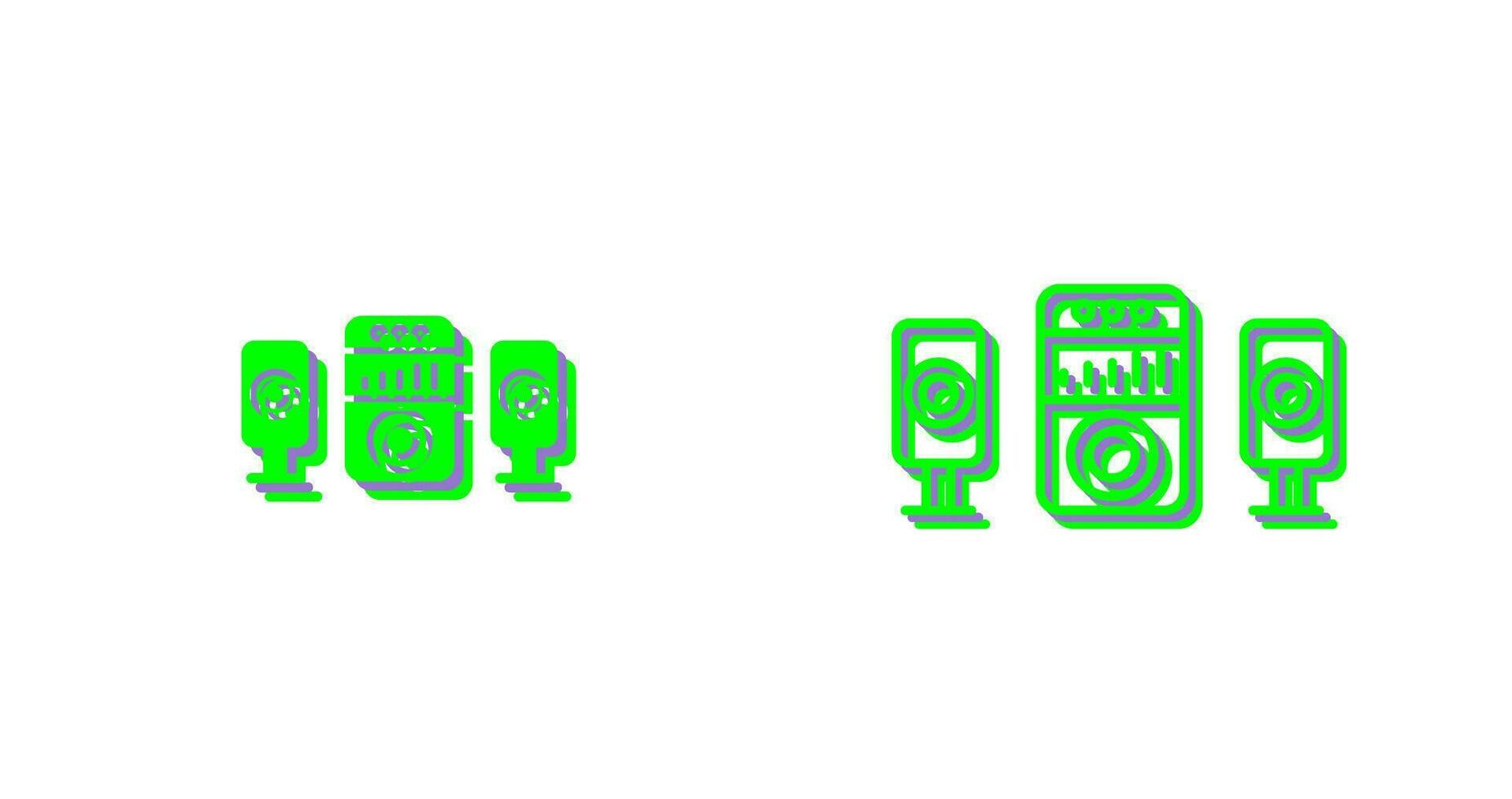 Sound System Vector Icon