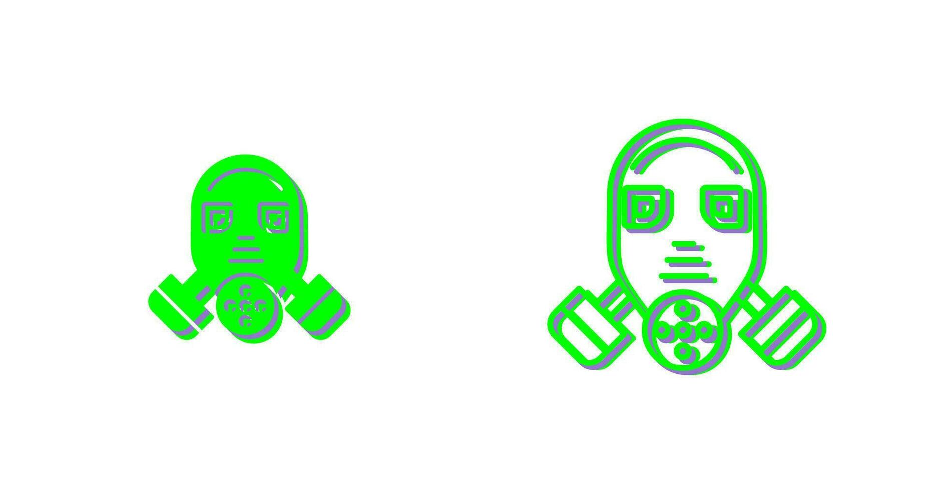 Gas Mask Vector Icon