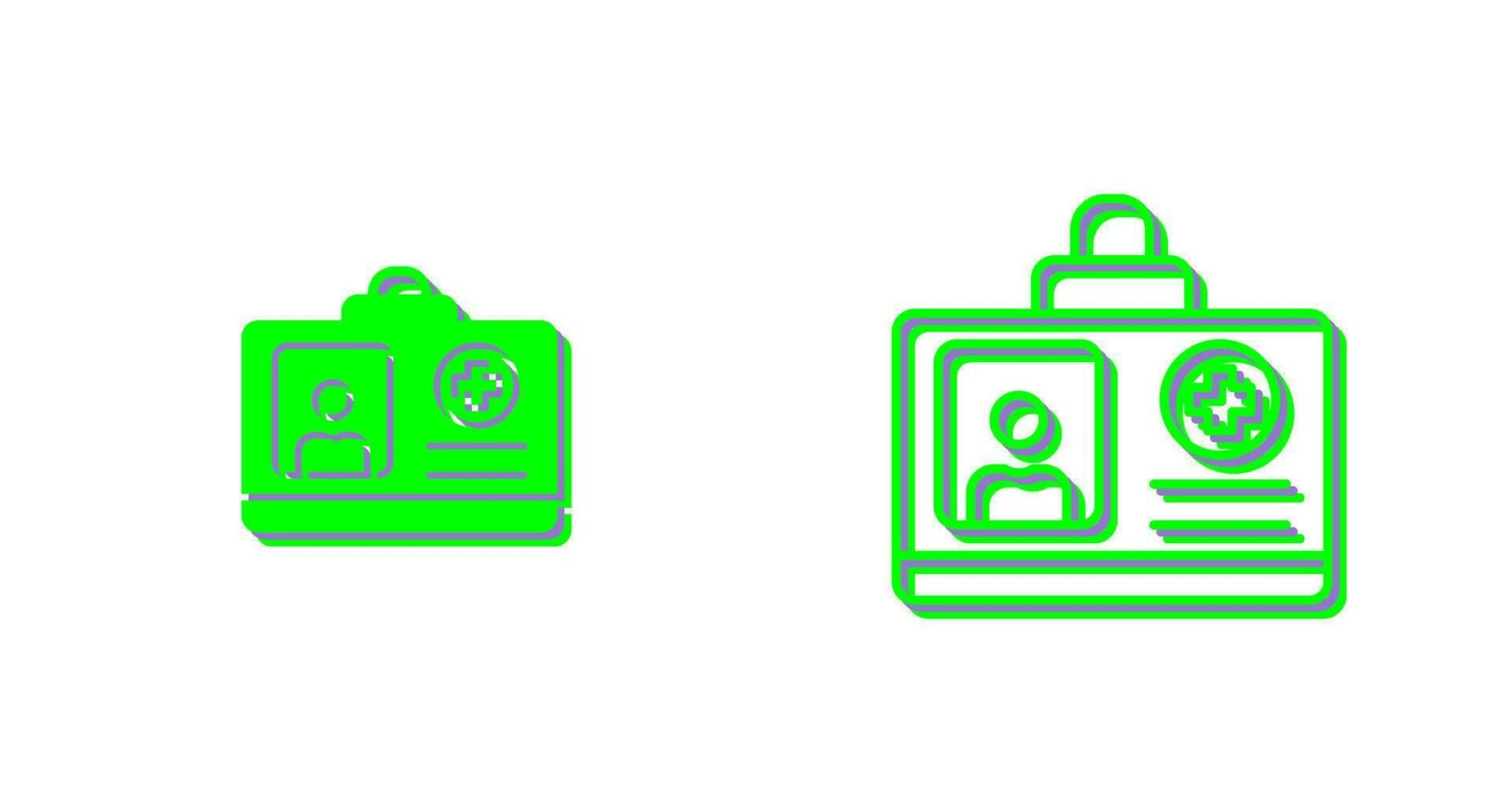 Id Card Vector Icon