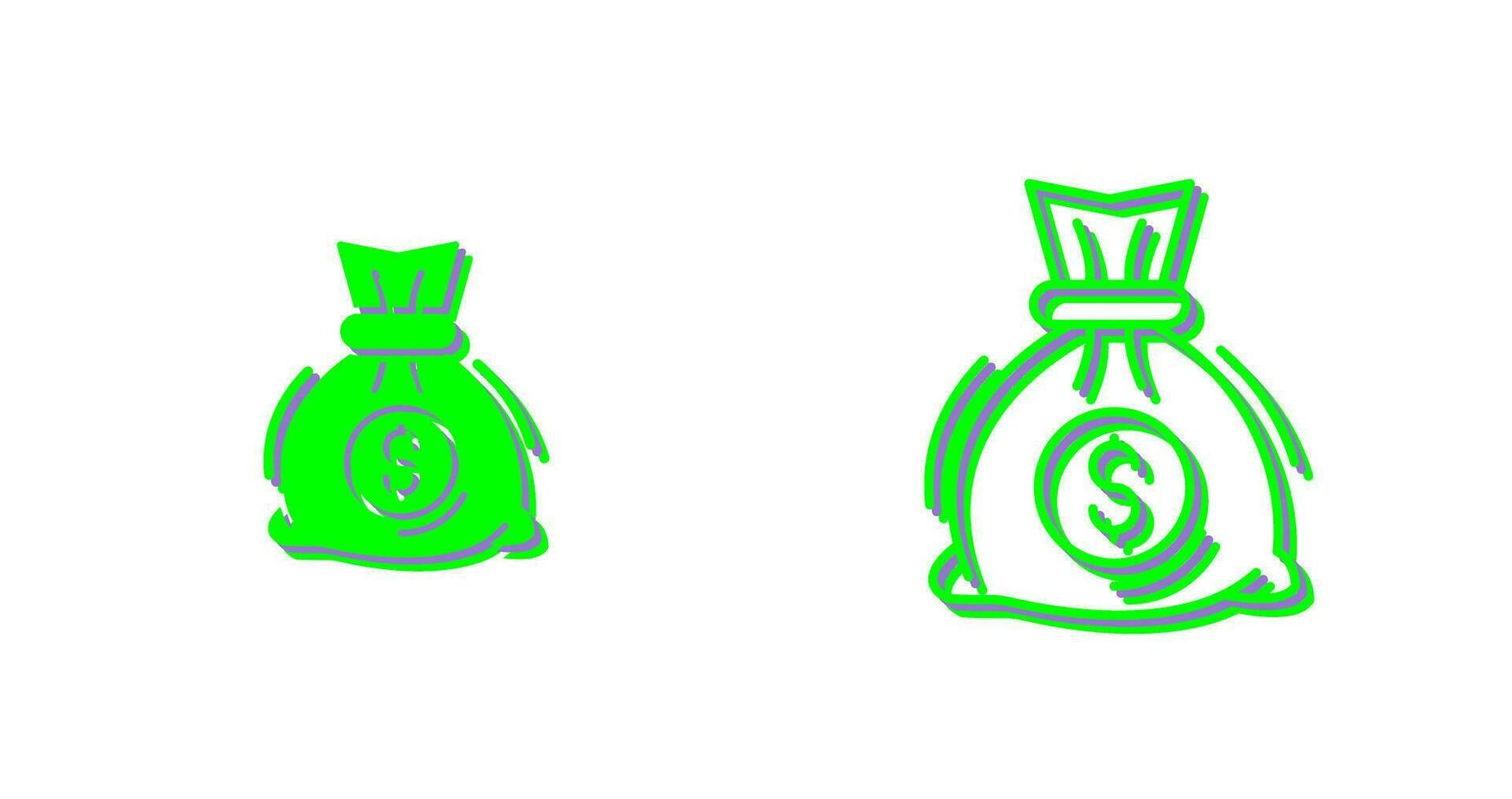 Money Bag Vector Icon