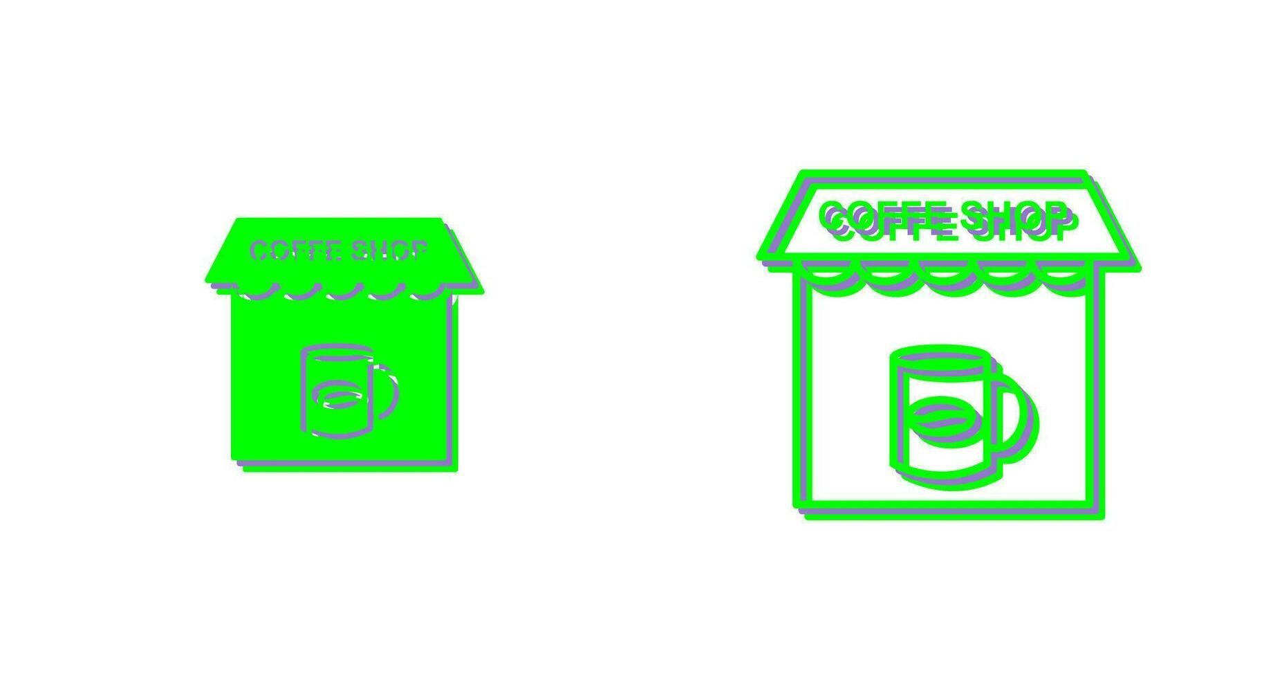 Coffee Shop Vector Icon