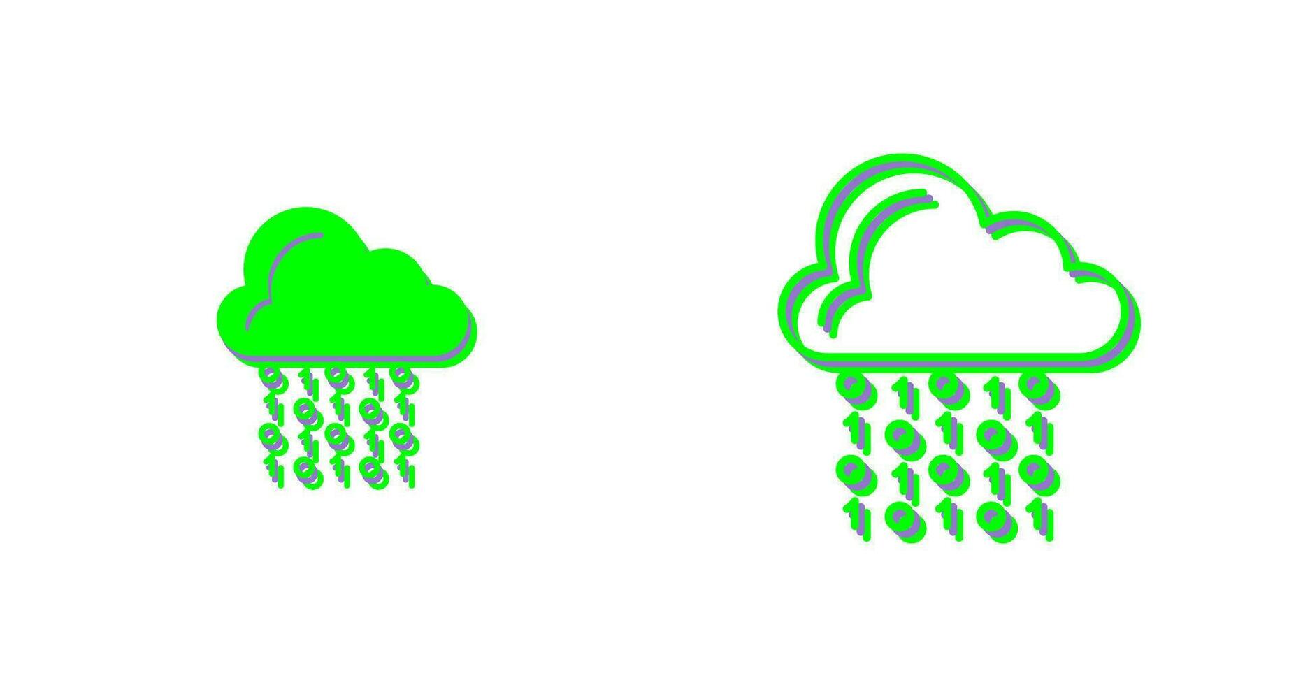 Cloud Coding Vector Icon