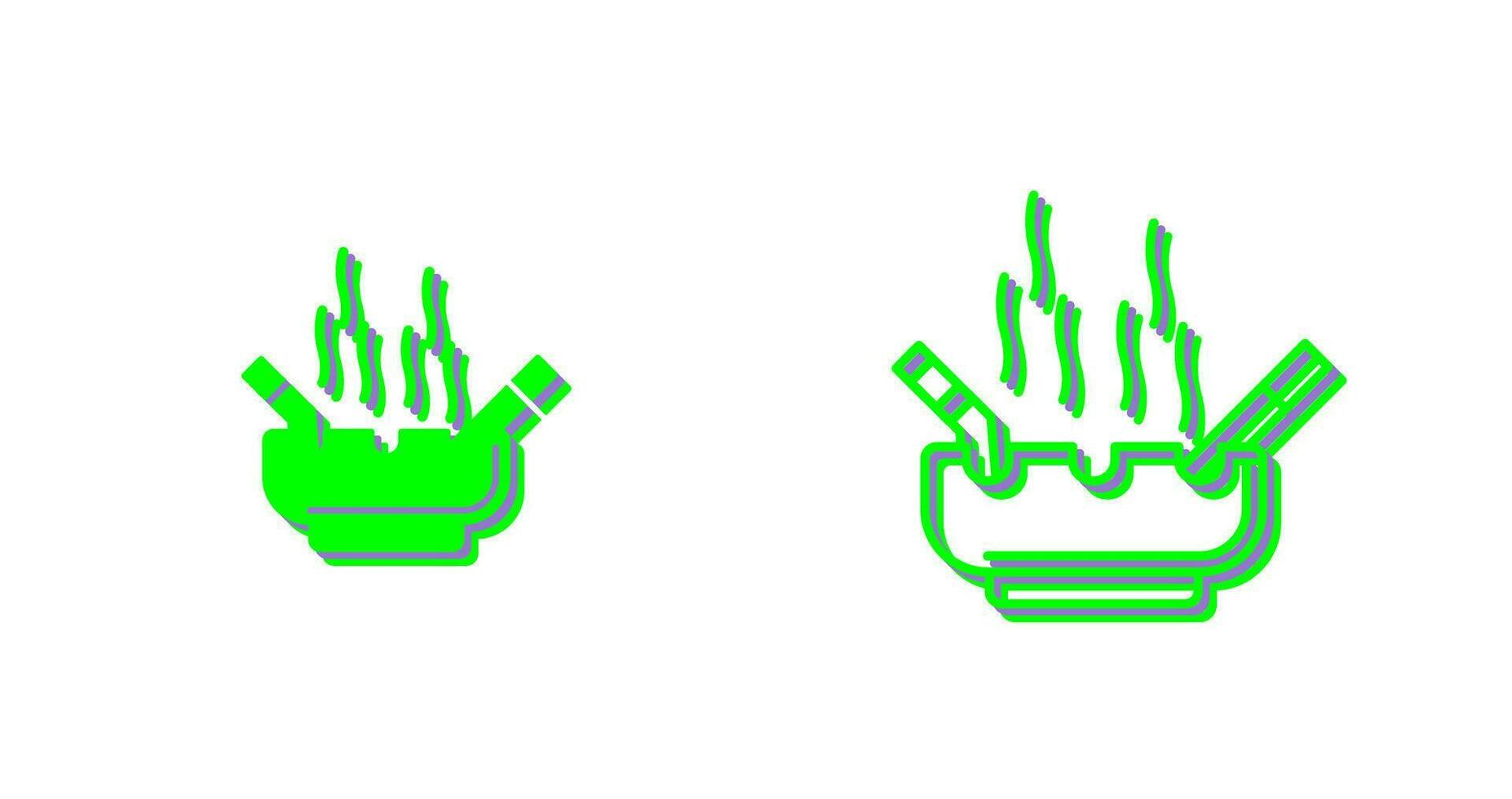 Ashtray Vector Icon