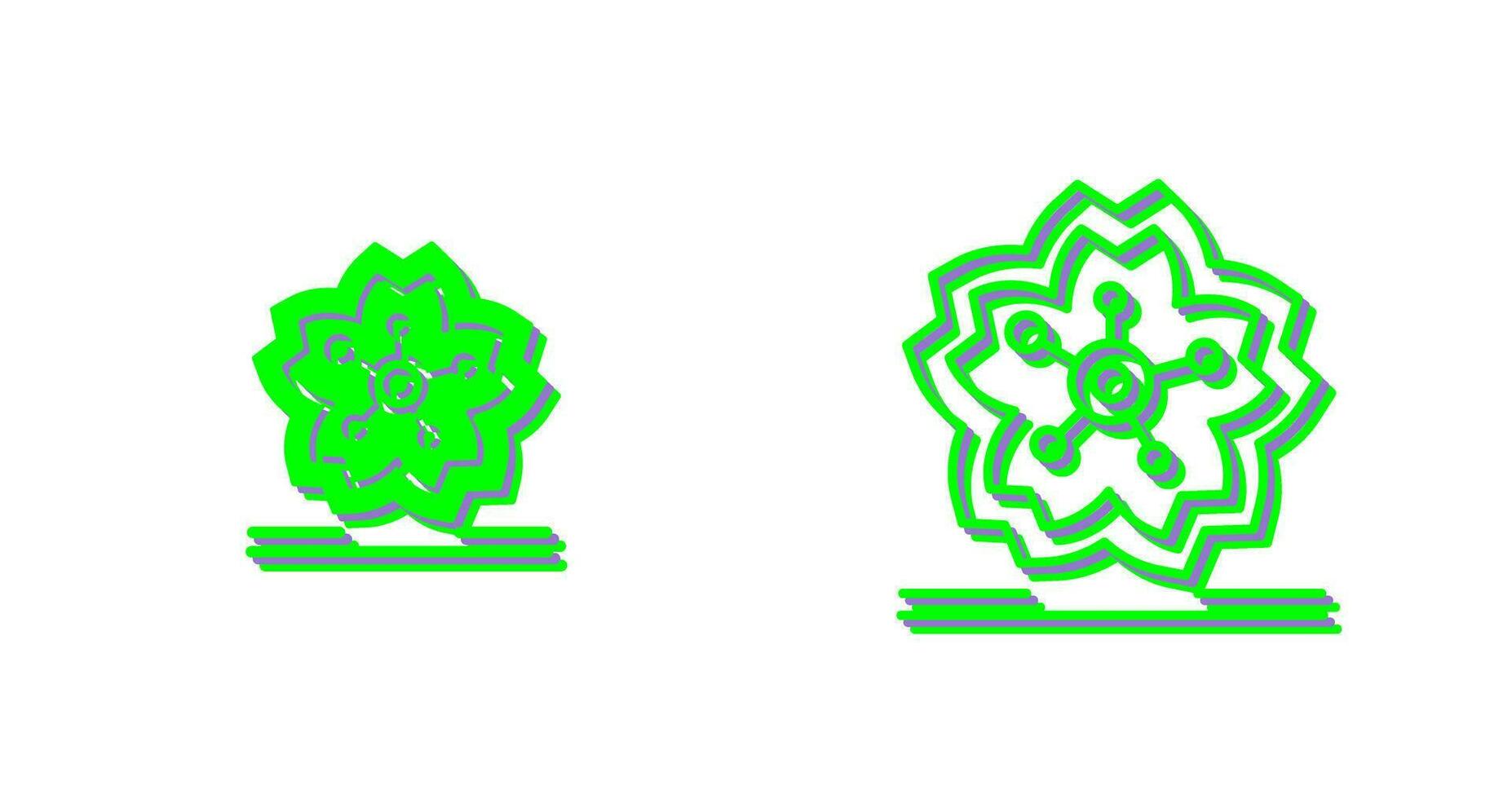 Cherry Blossom Vector Icon