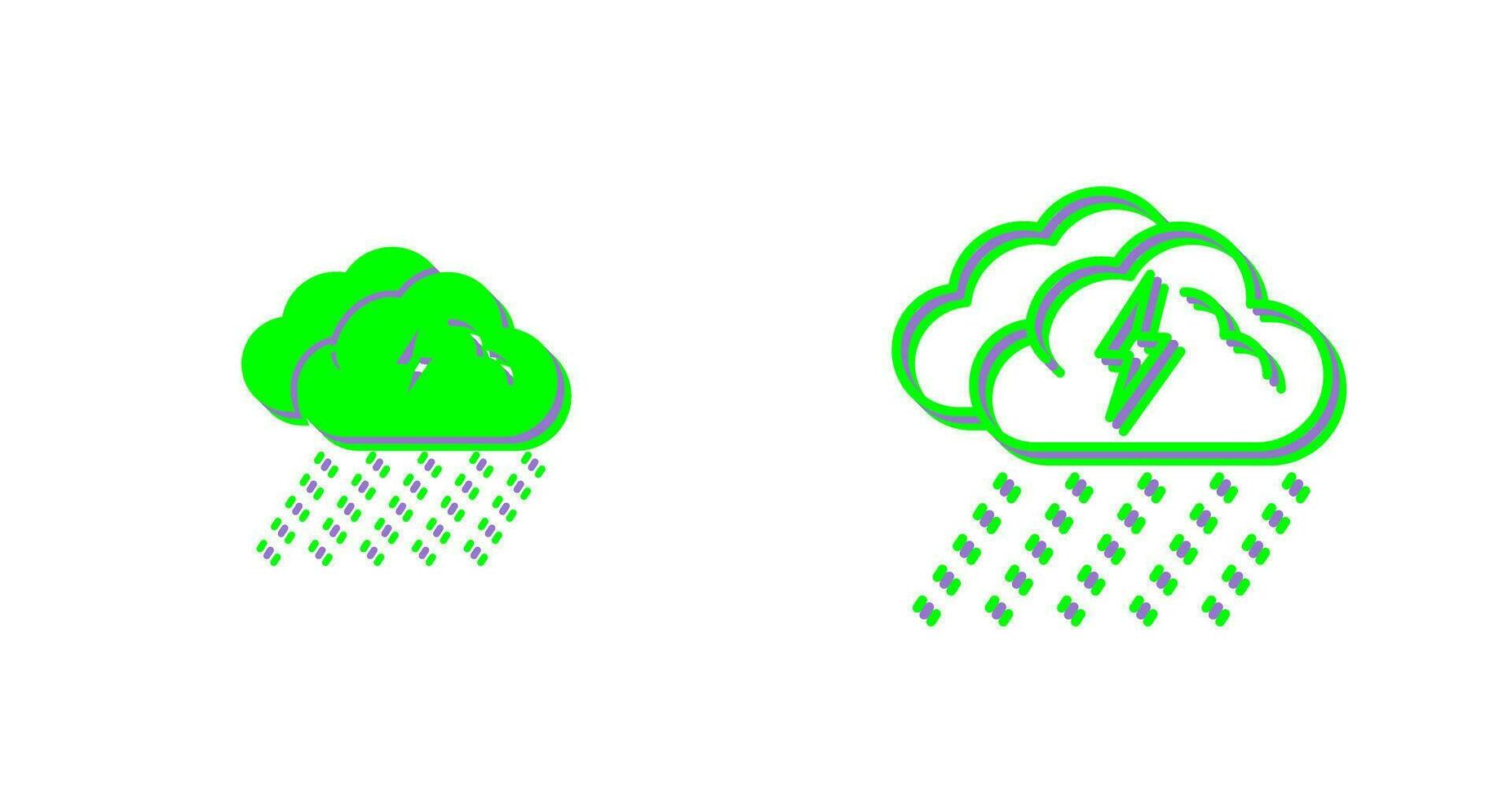 Rainy Day Vector Icon