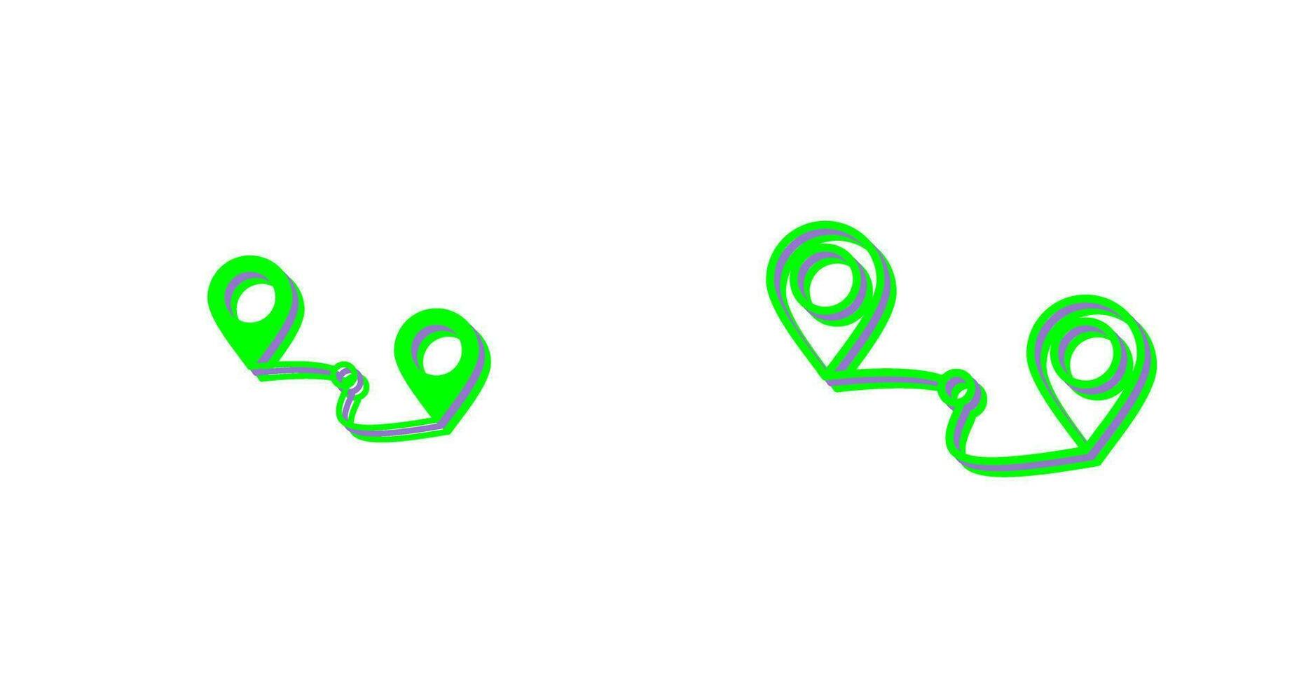 Route Vector Icon