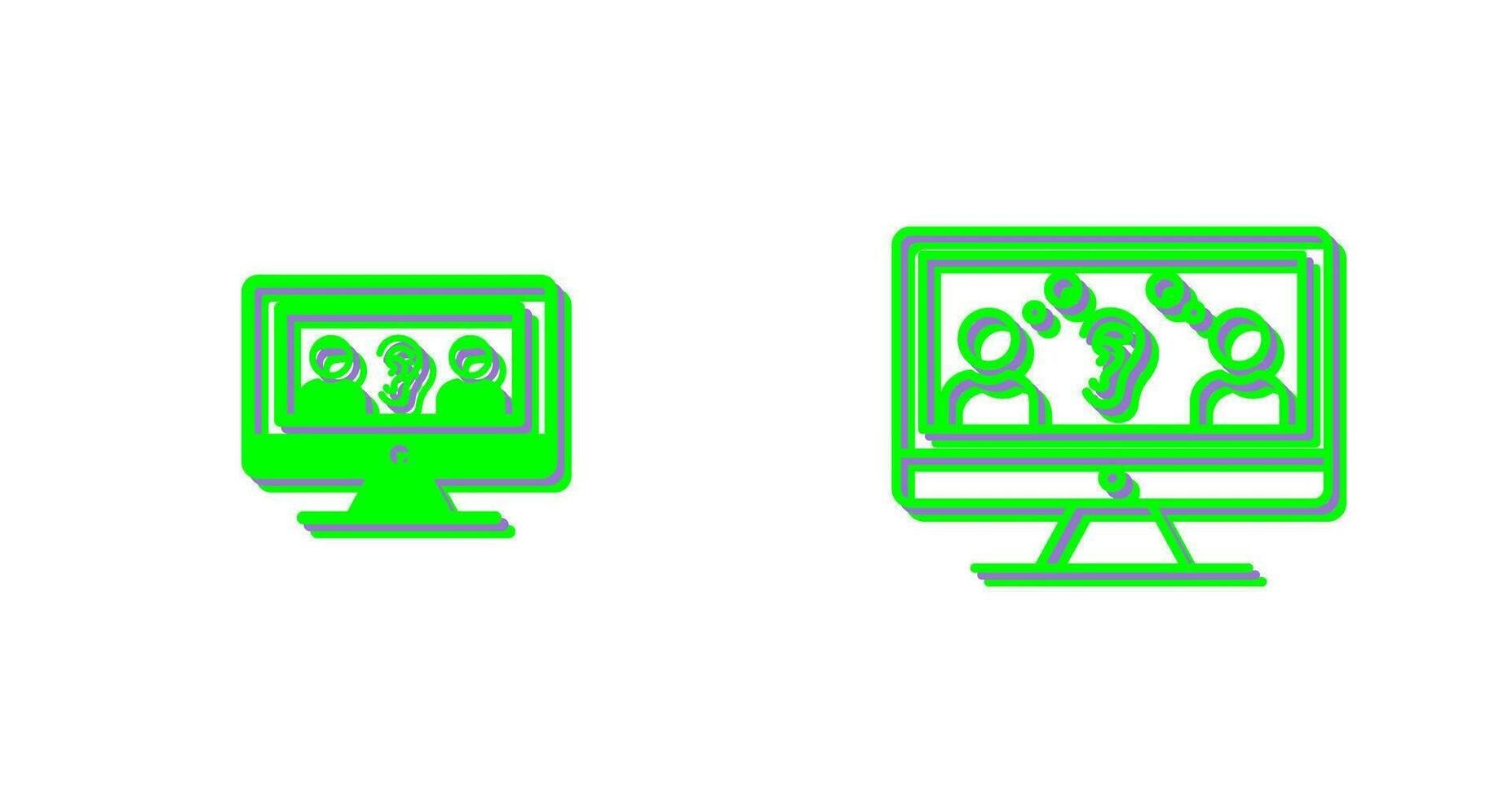 Listening Vector Icon