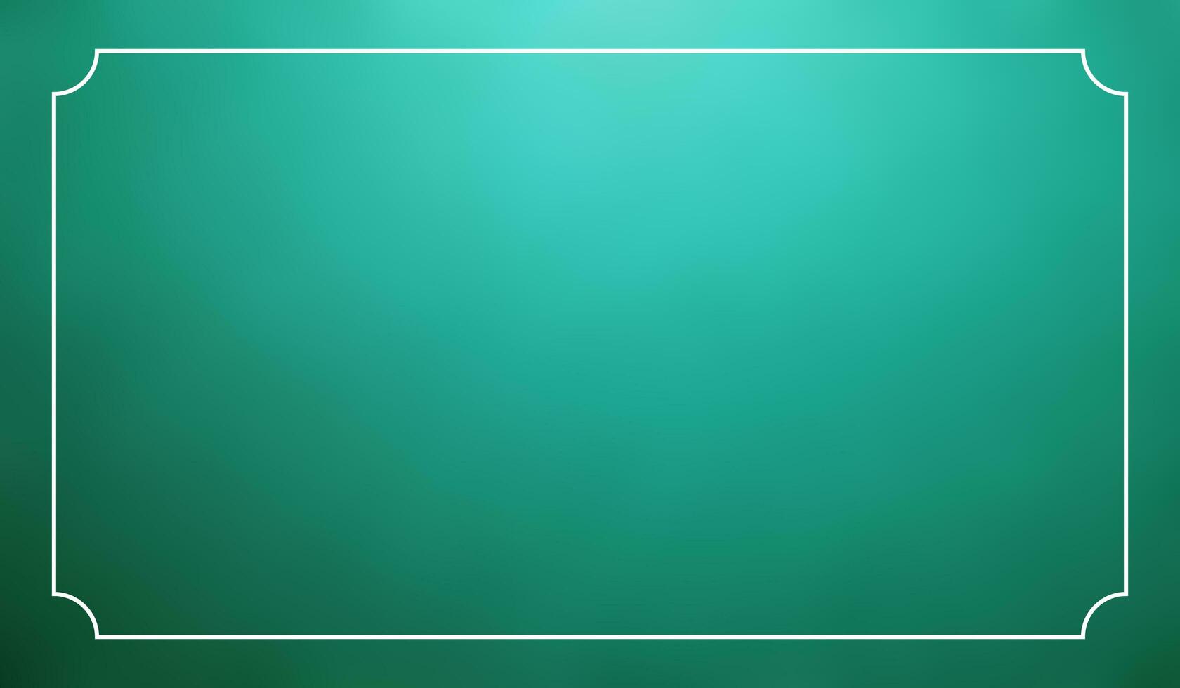 Bright green abstract blurry background with white frame photo