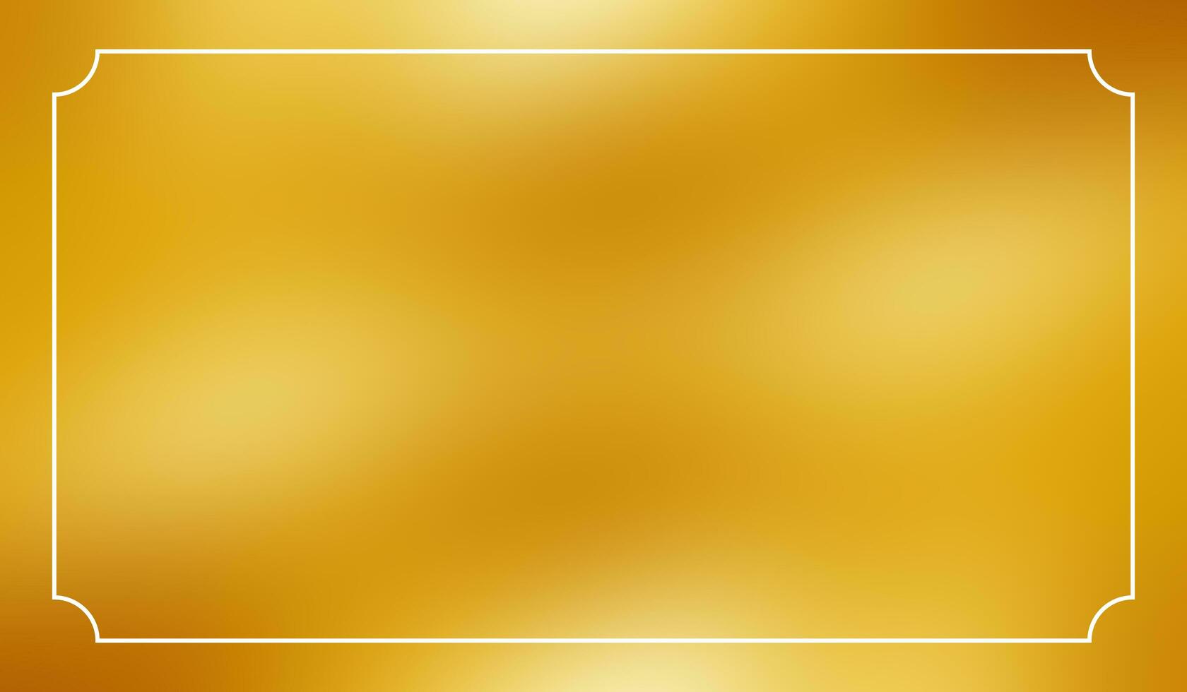 Gold background gradient foil yellow texture frame. Smooth gold gradient blur metallic photo