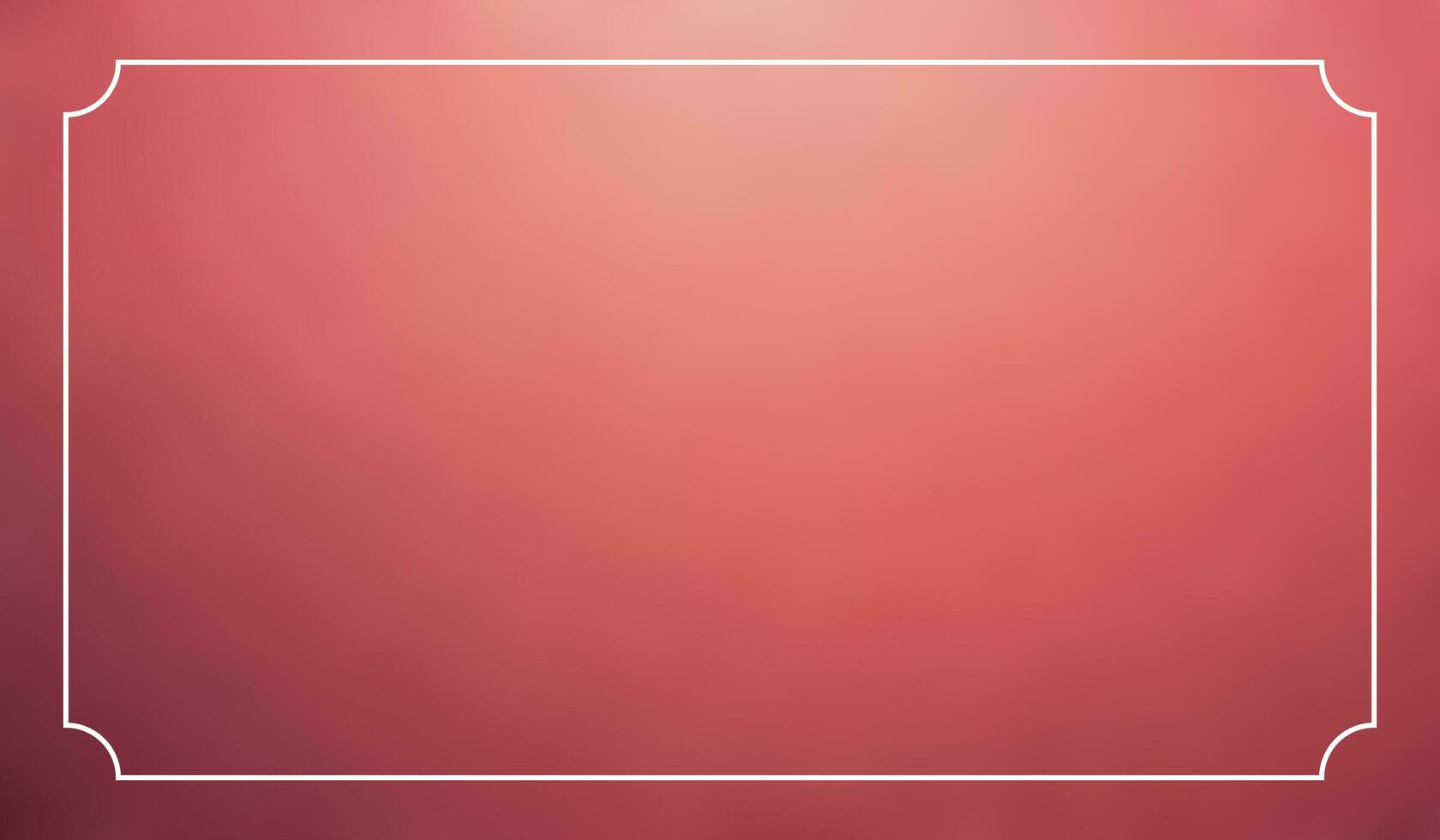 Bright red abstract blurry background with white frame photo