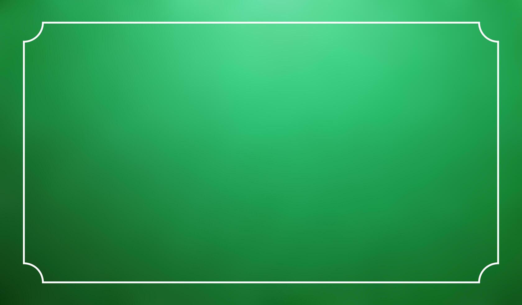 Bright green abstract blurry background with white frame photo