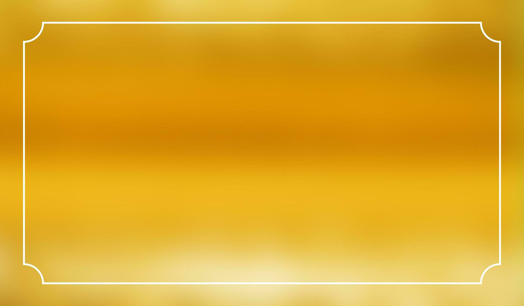 Gold background gradient foil yellow texture frame. Smooth gold gradient blur metallic photo