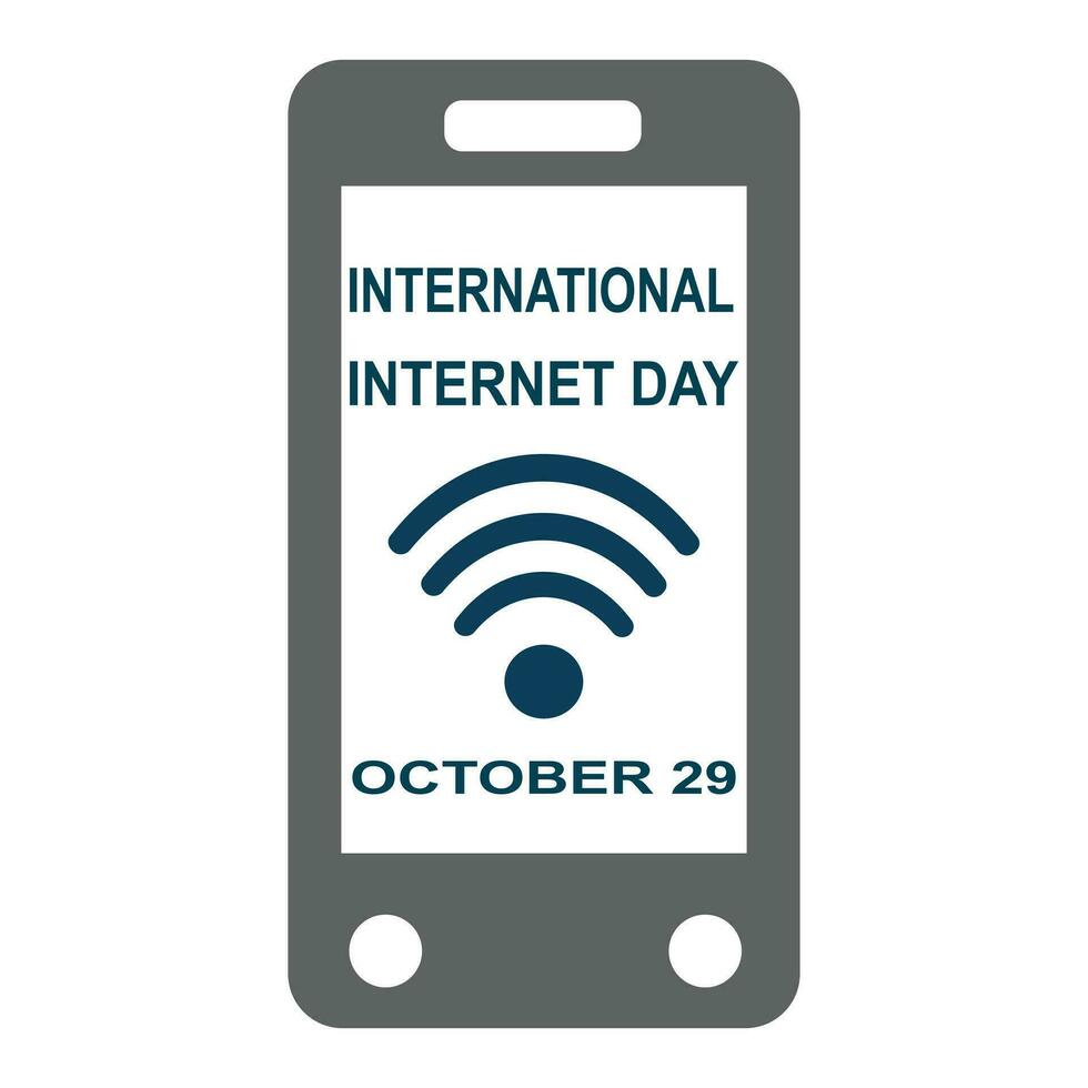 International Internet Day. International Internet day Vector illustration concept background. Internet day creative concept.
