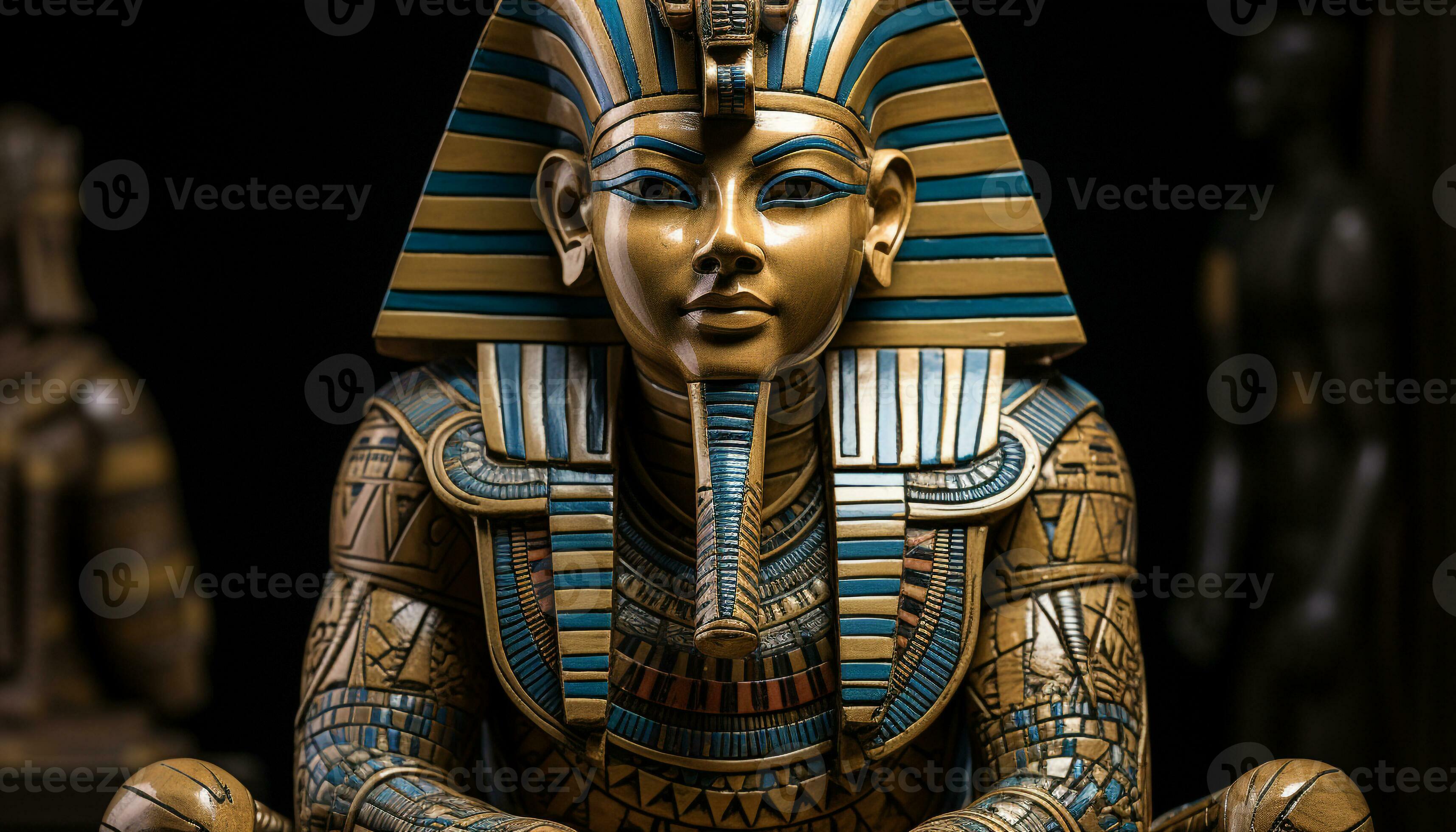 Ancient Egyptian sculpture, a symbol of spirituality and history