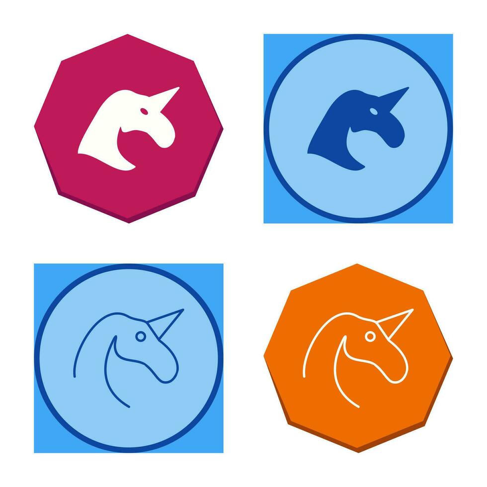 Unicorn Vector Icon
