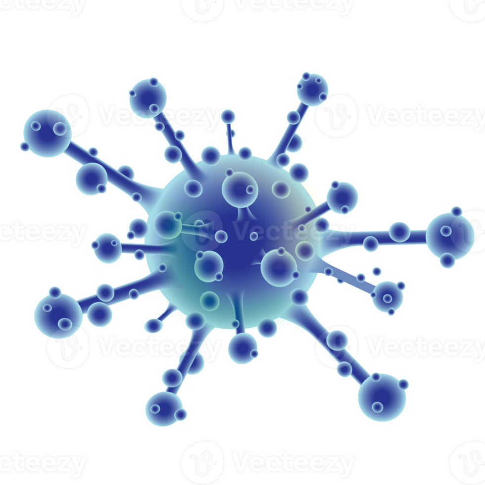 virus covids korona blå vaccin fara png