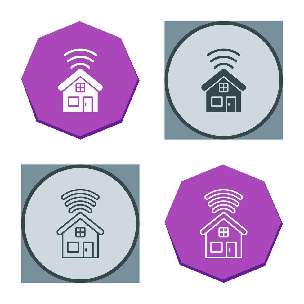 Smart House Vector Icon