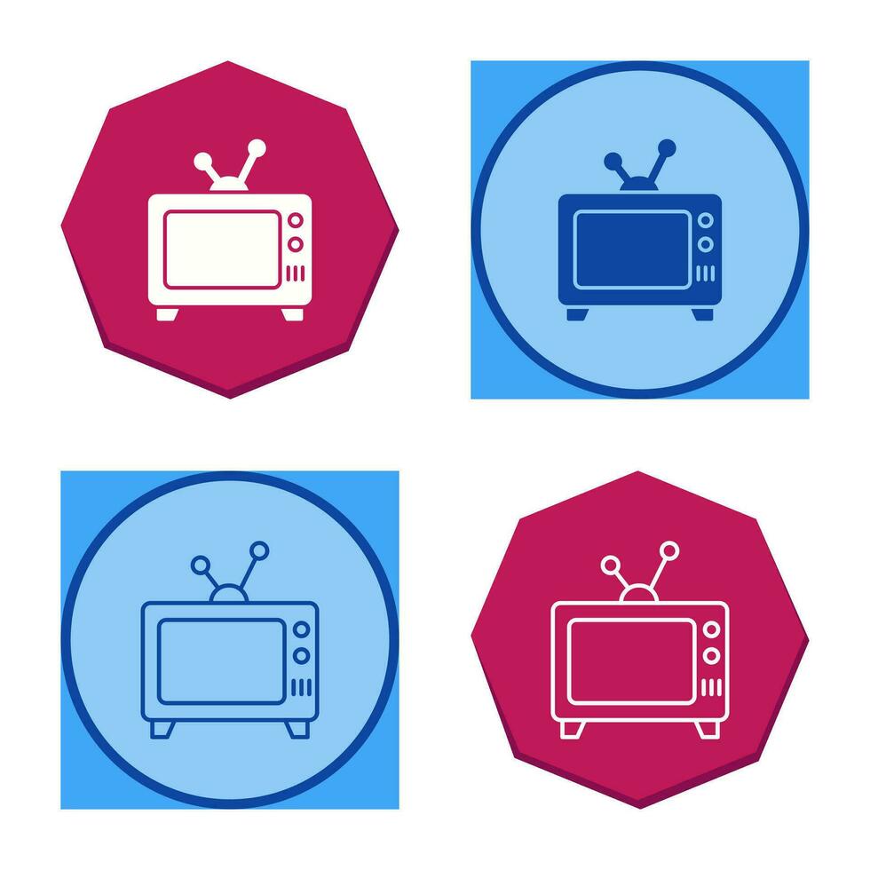 icono de vector de television