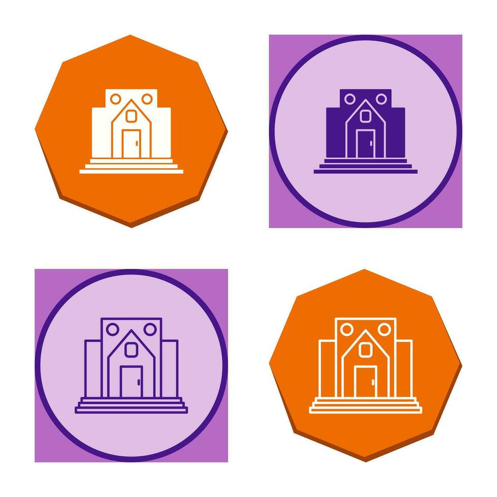 Museum Building Vector Icon