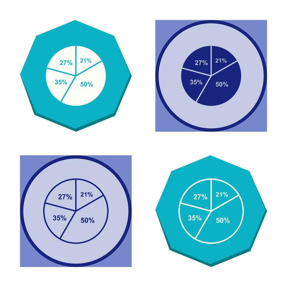 Pie Chart Vector Icon