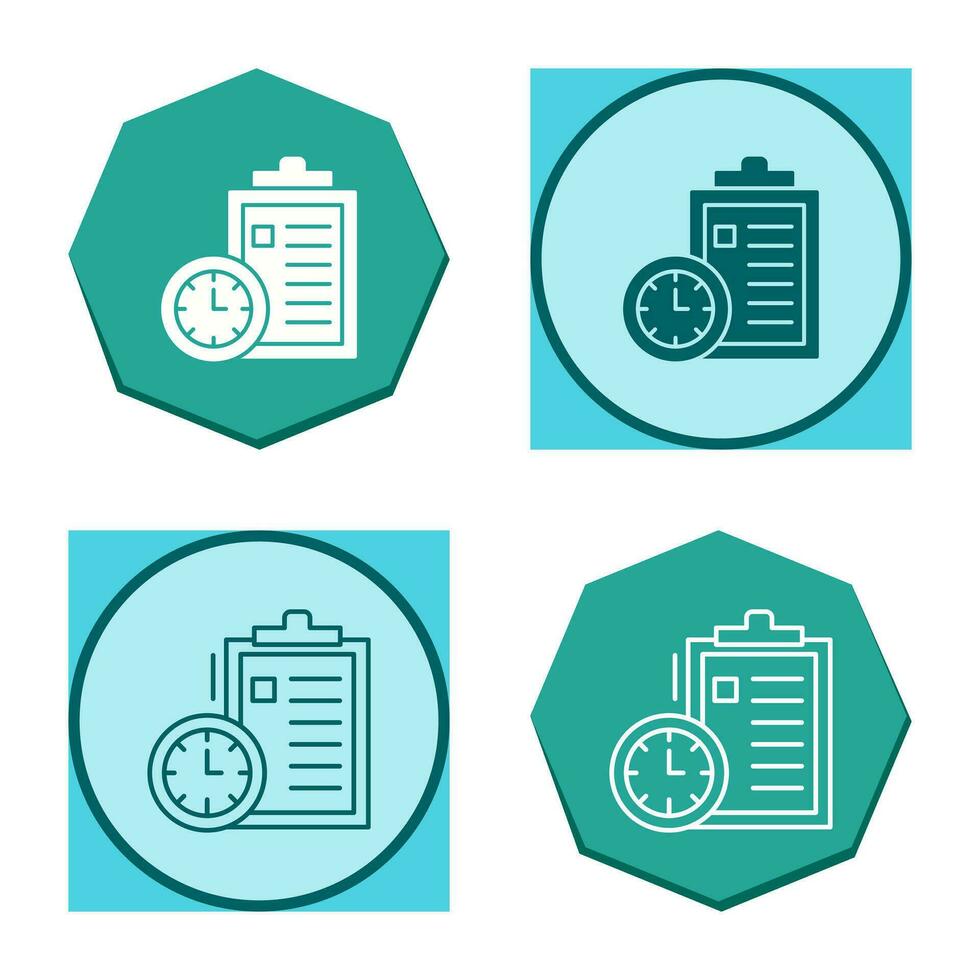 Time Management Vector Icon