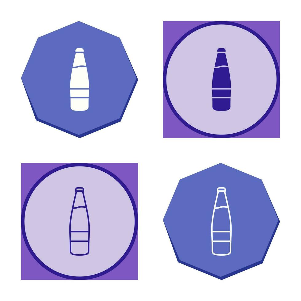 Beer Bottle Vector Icon