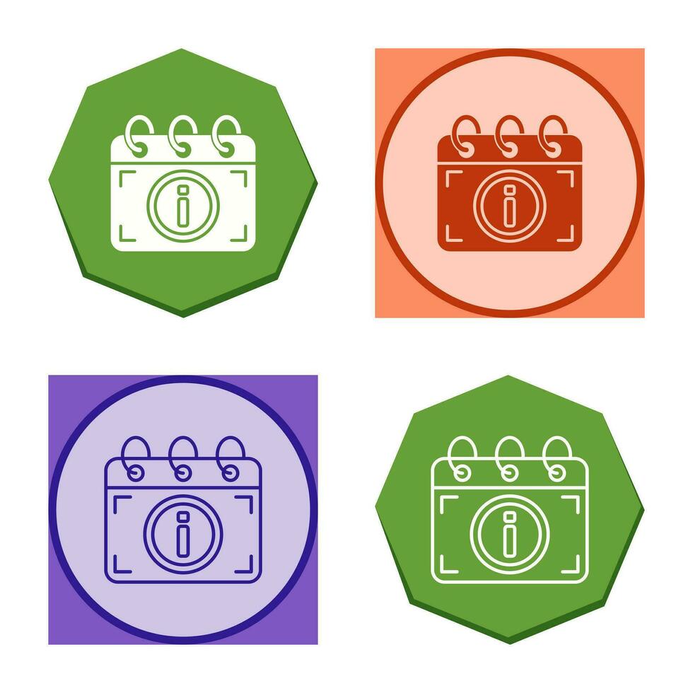 Calendar Vector Icon
