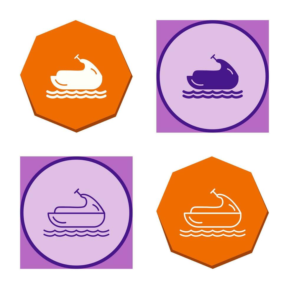 Jet Ski Vector Icon