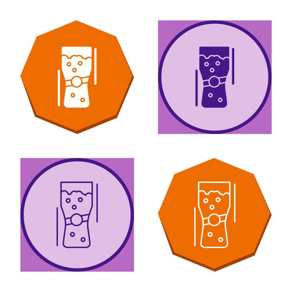 pinta de icono de vector de cerveza