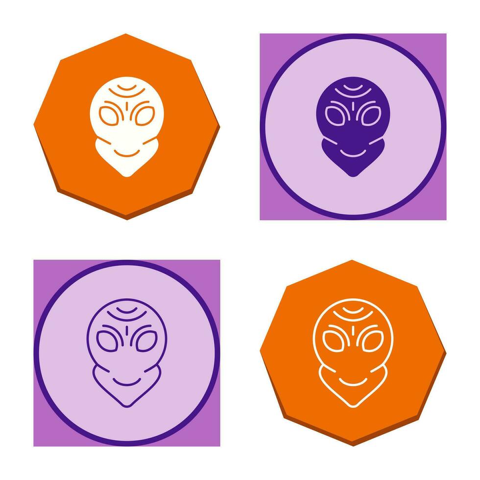 Alien Vector Icon