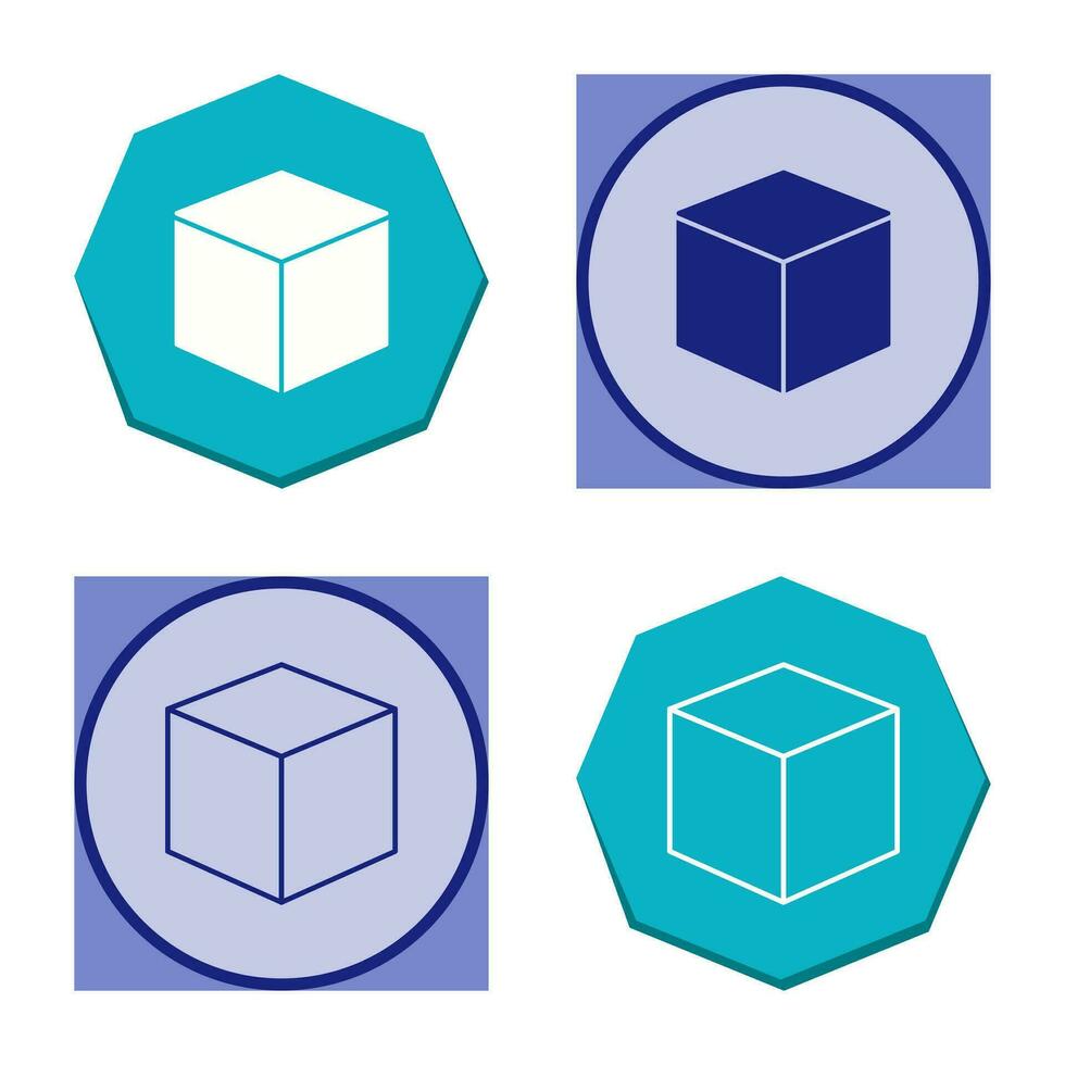 Cubic Design Vector Icon