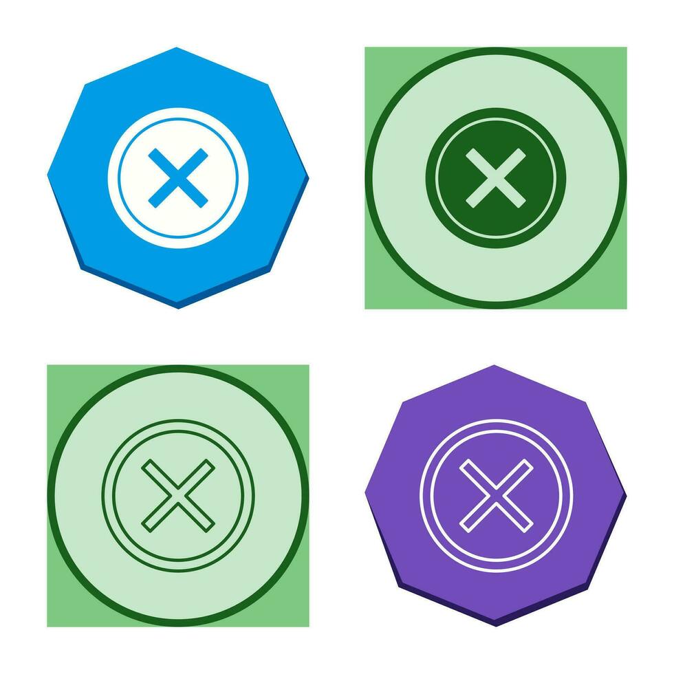 Do Not Cross Vector Icon