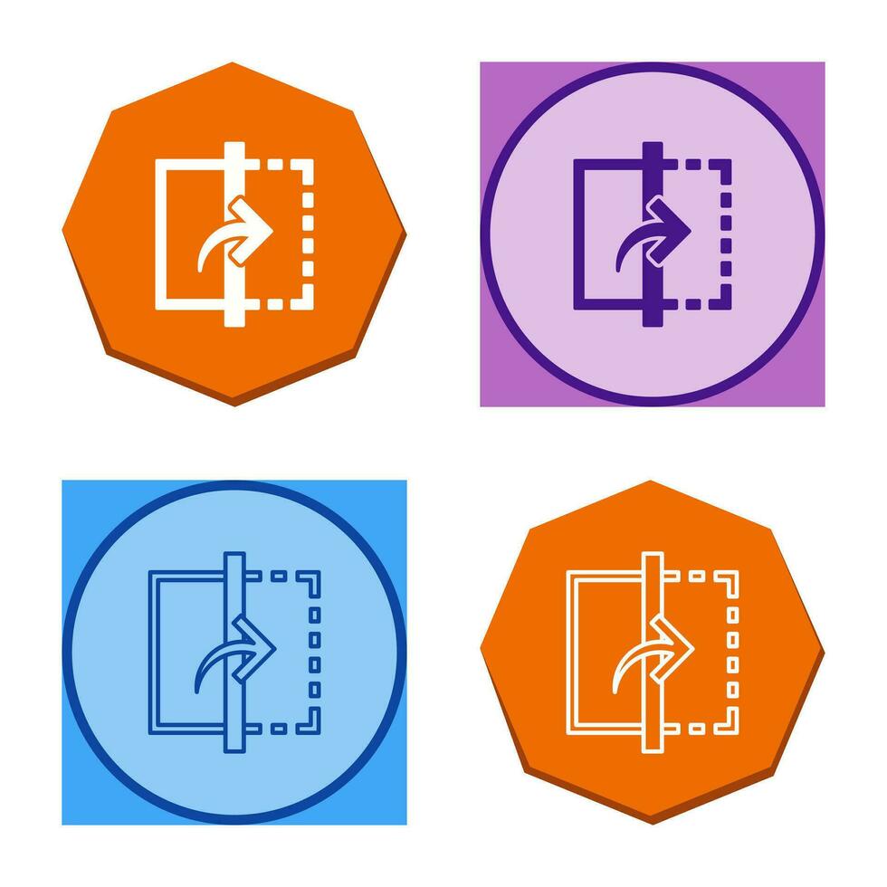Reflect Vector Icon