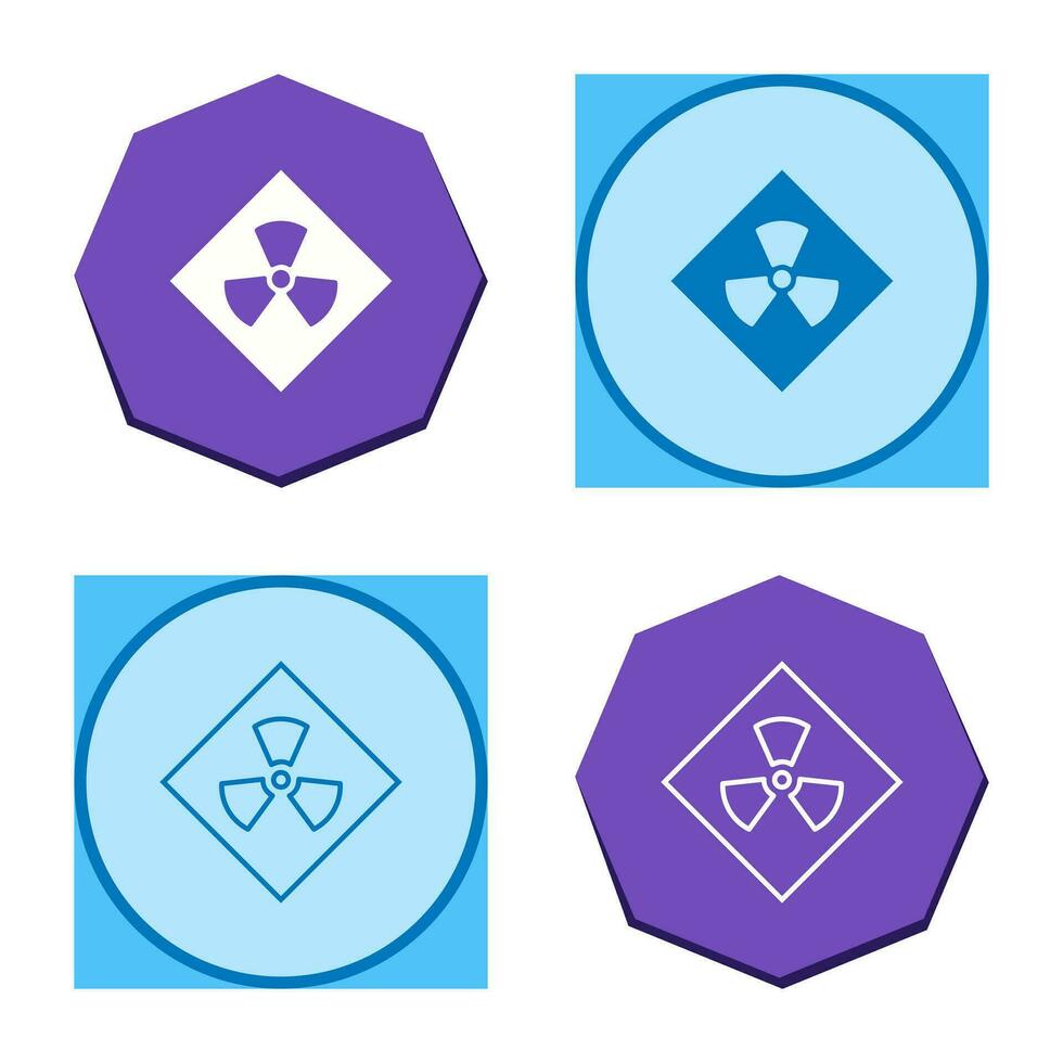 Radiation Vector Icon