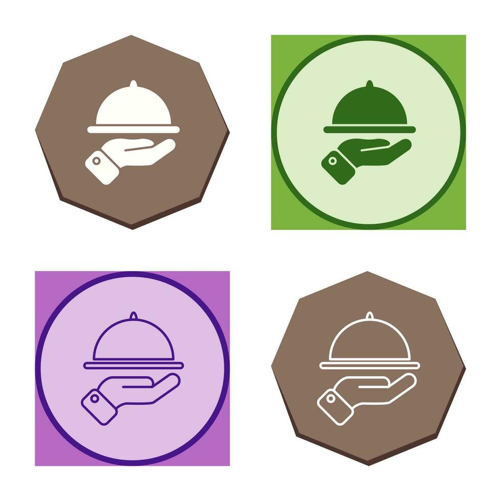 Waiter Vector Icon