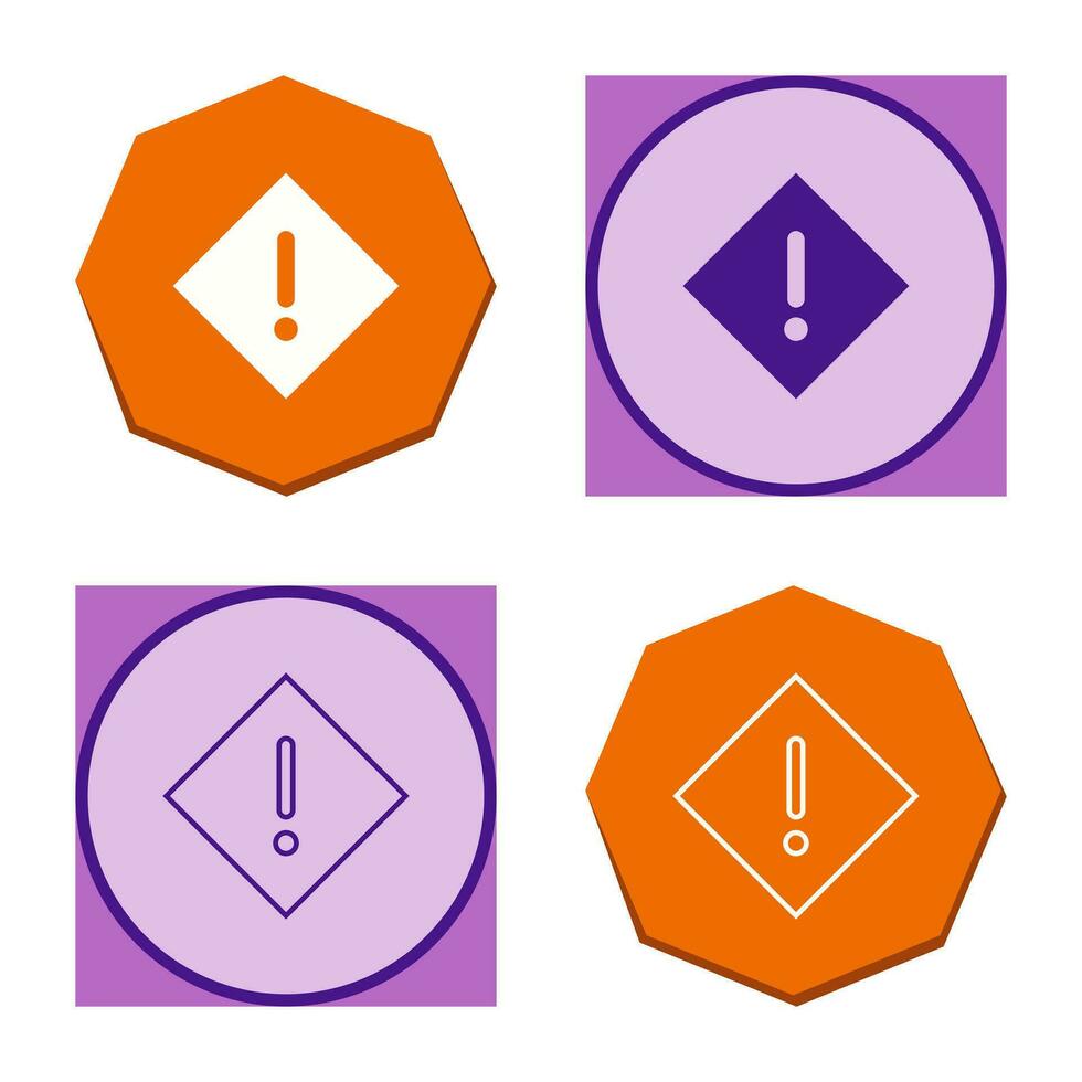 Warning Vector Icon