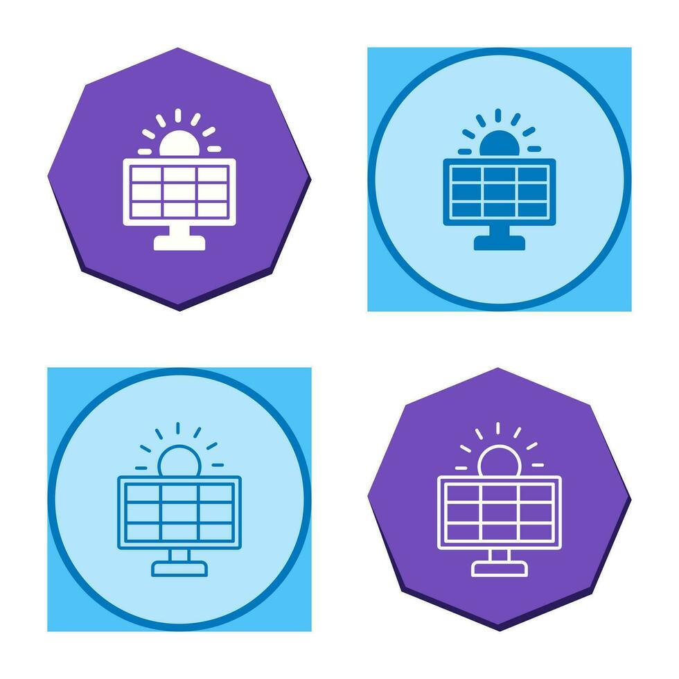 icono de vector de sistema solar