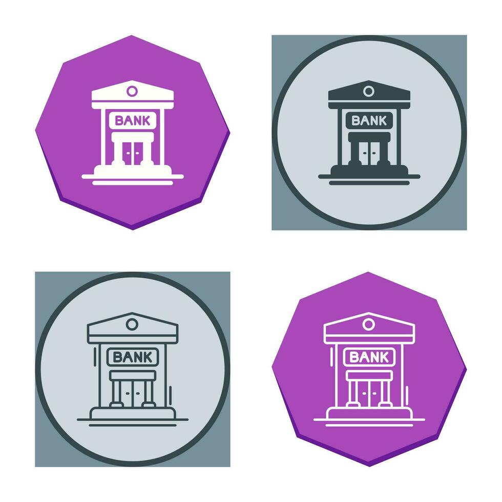 Bank Vector Icon