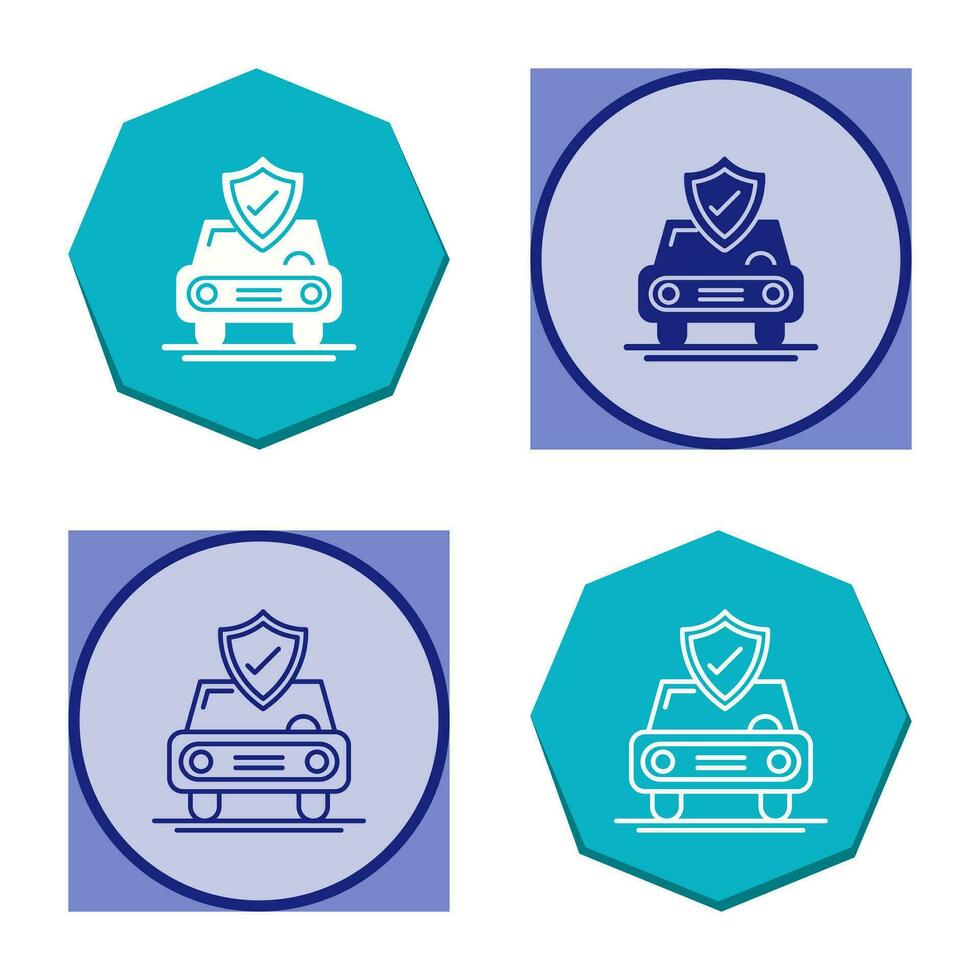 Car Protection Vector Icon