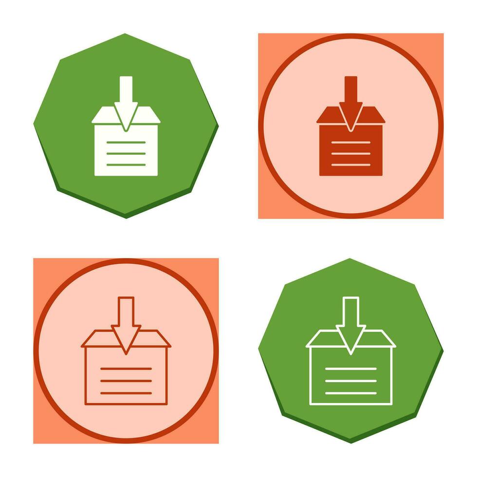 Archive Vector Icon