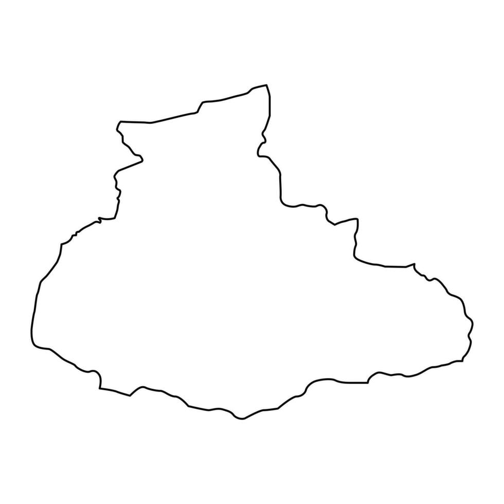Badghis province map, administrative division of Afghanistan. vector