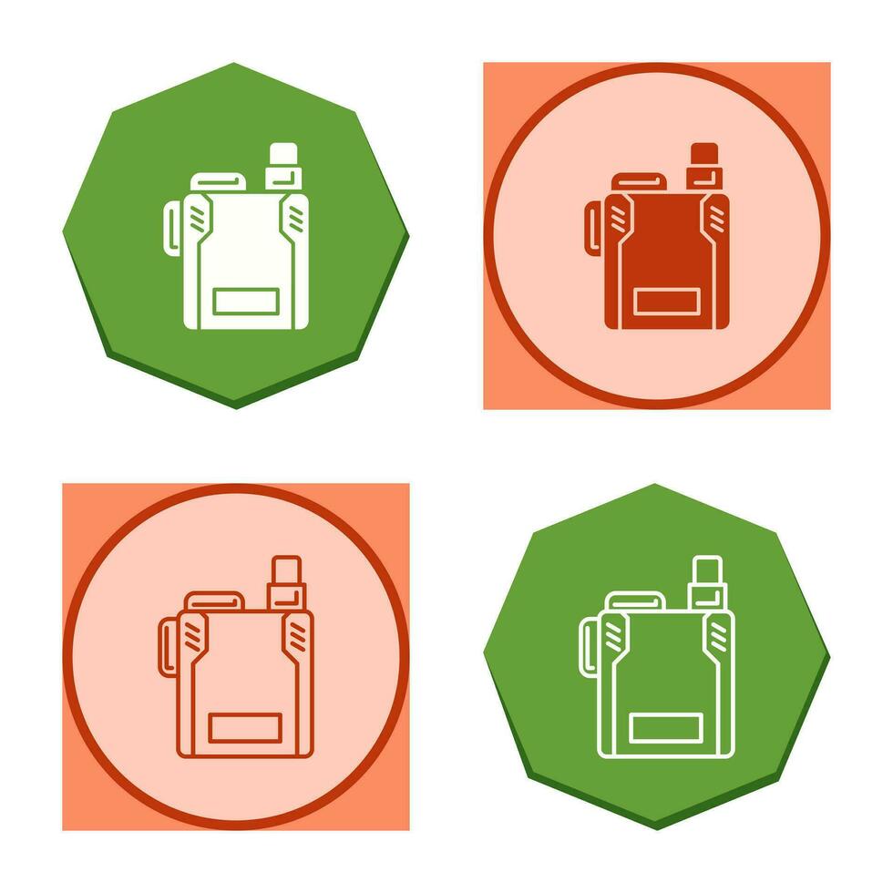 icono de vector de vape