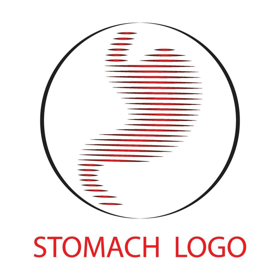 stomach care icon designs vector