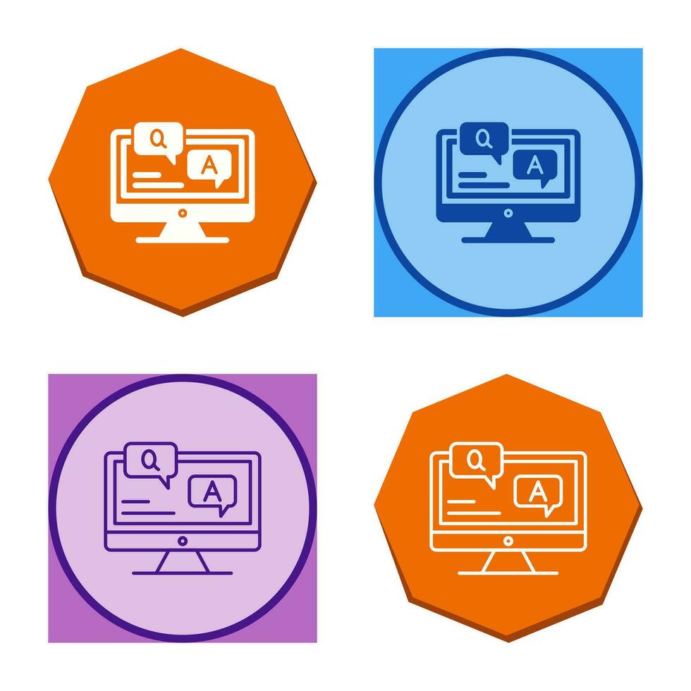 Faq Vector Icon