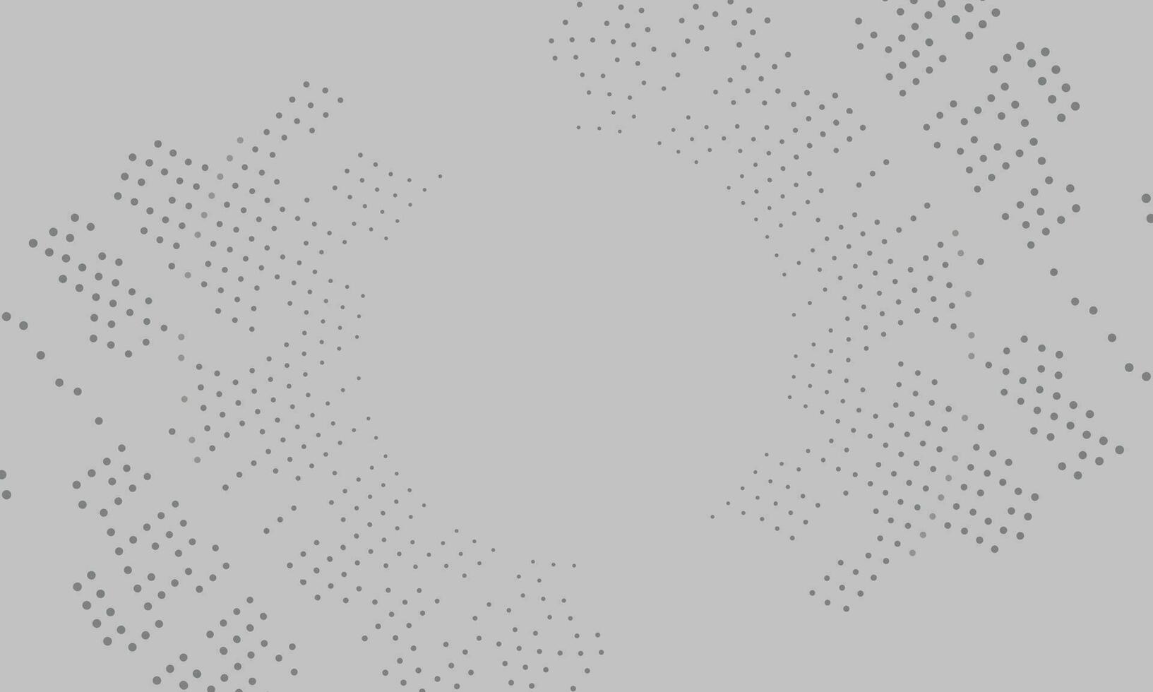 Circle in halftone style background. vector