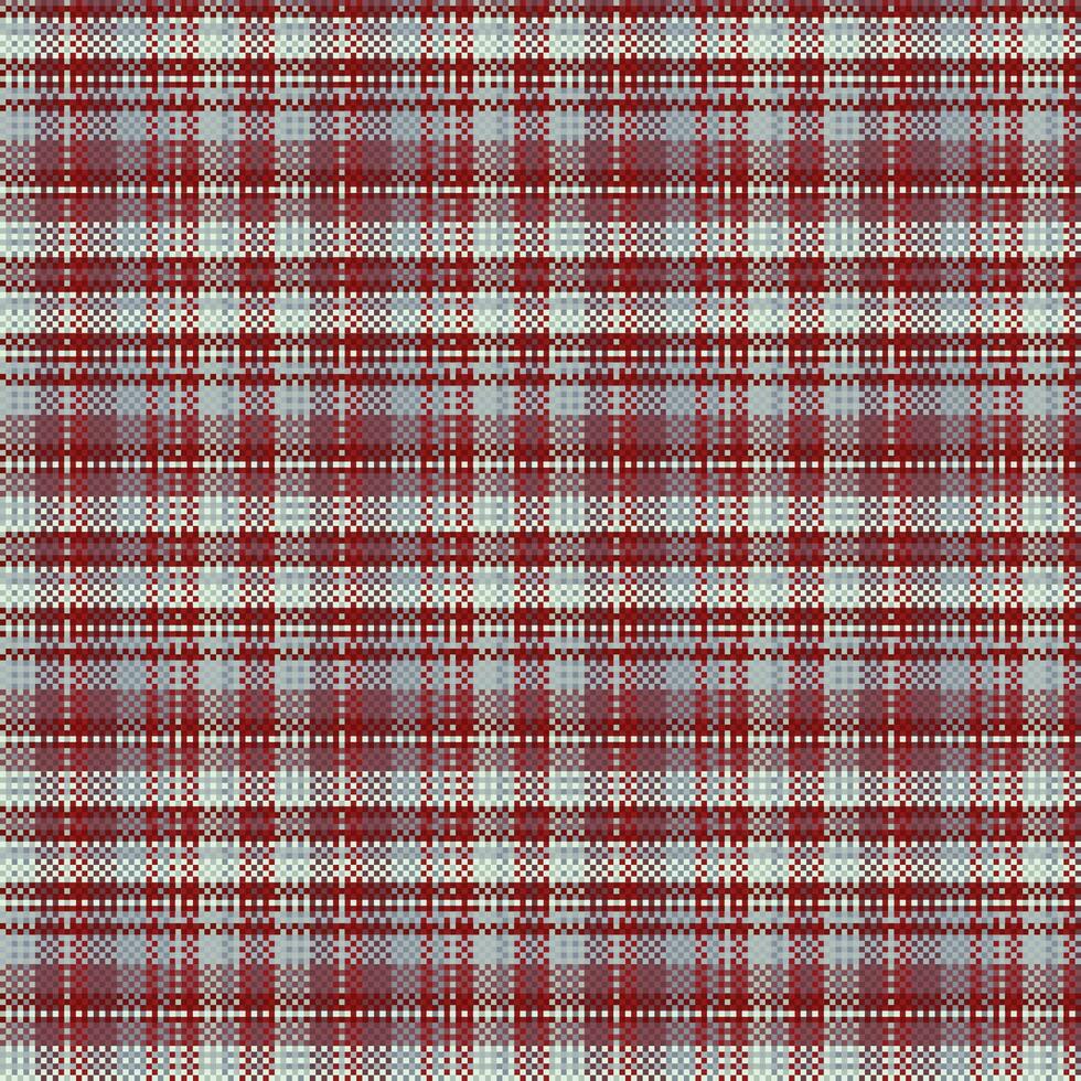 Tartan plaid pattern with texture and coffee color. vector