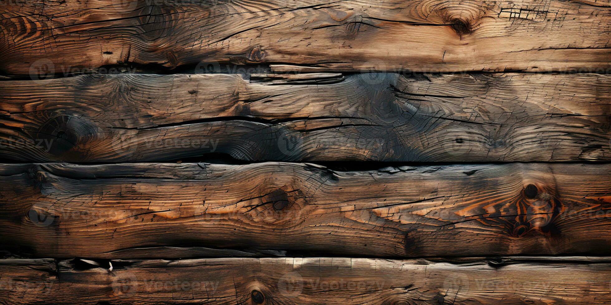 AI Generated. AI Generative. Retro vintage old antique wooden texture surface background. Carpentry woodwork mockup. Graphic Art photo